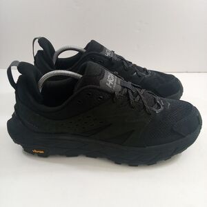 NEW Hoka Anacapa Breeze Low Men 10.5 Black Hiking Shoes